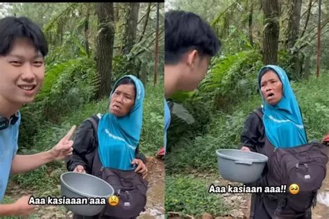 Video Pengemis Viral Gunung Salak Ini Sosok Baliah Menit Co Id