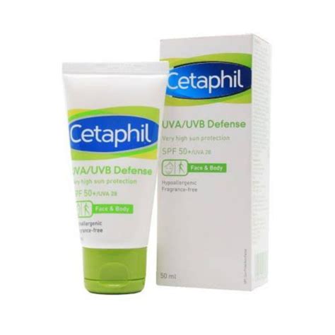 CETAPHIL Petaphil UVA UVB DEFENSE SPF 50 50ML Shopee Malaysia