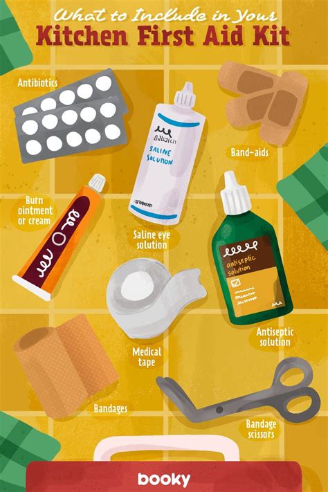 What To Include In Your Kitchen First Aid Kit In 2024 Culinary