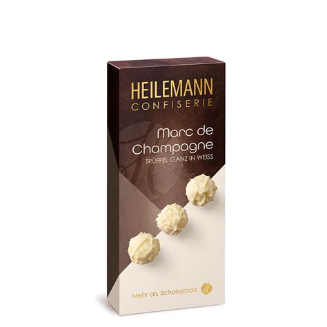 Heilemann Marc de Champagne Trüffel weiß 100 g Viba Heilemann Shop