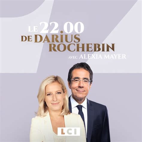 22h minuit Darius Rochebin avec Alexia Mayer l émission Page 3 TF1 INFO