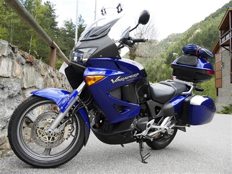 Honda Xl V Varadero Pgm F Blue Color All Pyrenees France