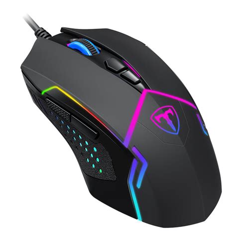 Pictek Gaming Mouse Wired Programmable Buttons Chroma Rgb Backlit