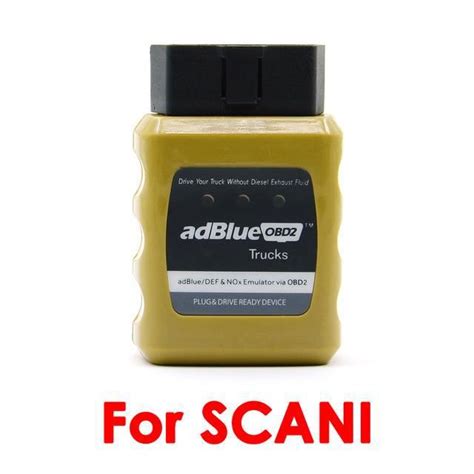 Pour sca ni Émulateur Adblue Nox Émulation Dispositif Plug Drive