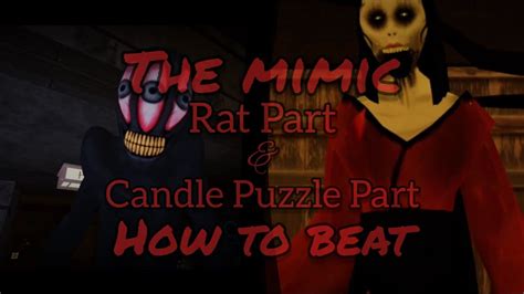 The Mimic Book Rat Part And Candle Puzzle Part How To Beat With