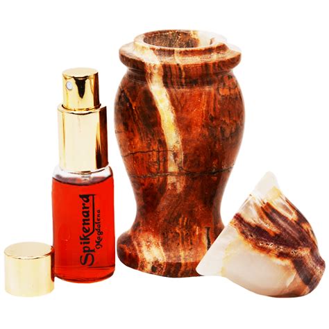 Alabaster Jar with 20ml Spikenard Magdalena™ Perfume