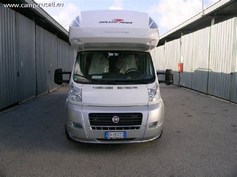 Camper Usato Roller Team Pegaso Garage Living Mansardato In Campania