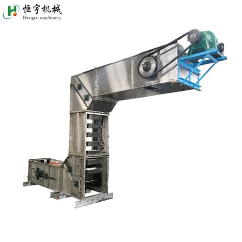 Continuous Fine Powder Z Type Bucket Conveyor With Stainless Steel For