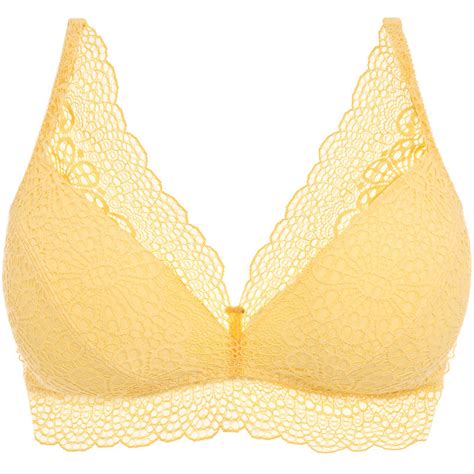 Freya Erin Bralette Bra Yellow Aa3233hob Poinsettia Uk