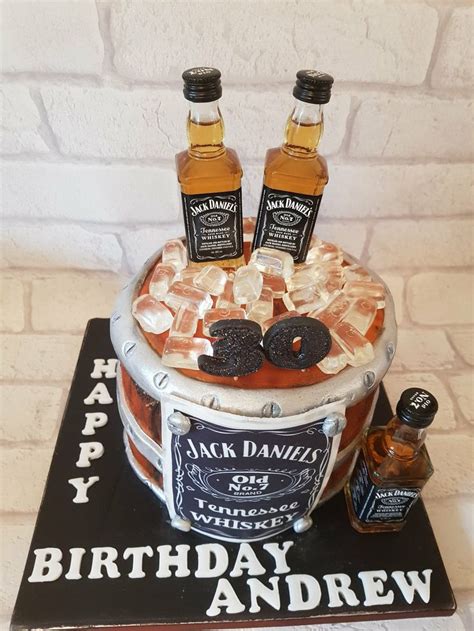 Jack Daniels Barrel Sponge Cake Celebration Cakes Cake Jack Daniels