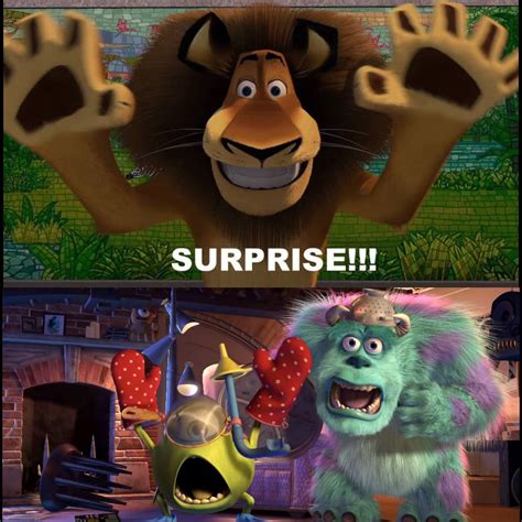 Alex Surprises Mike And Sulley By Sacrament2009 On Deviantart