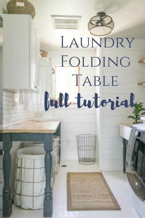 Laundry Room Folding Table | Eqazadiv Home Design