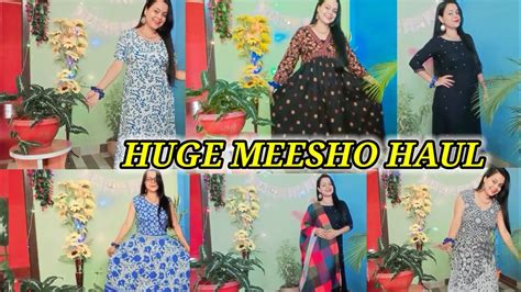 Trendy Meesho Dresses Haul💕 Starting At Rs249try On Haulsabita