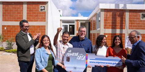 Gobierno Entrega La Primera Vivienda Del Programa Mi Primera Casa