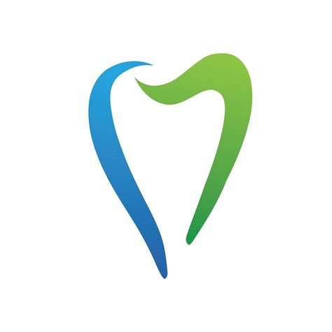 Vektorvorlage für das design des dental logoskreatives zahnarzt logo