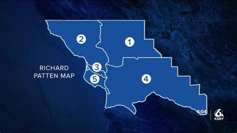 New SLO County supervisorial district map includes major changes