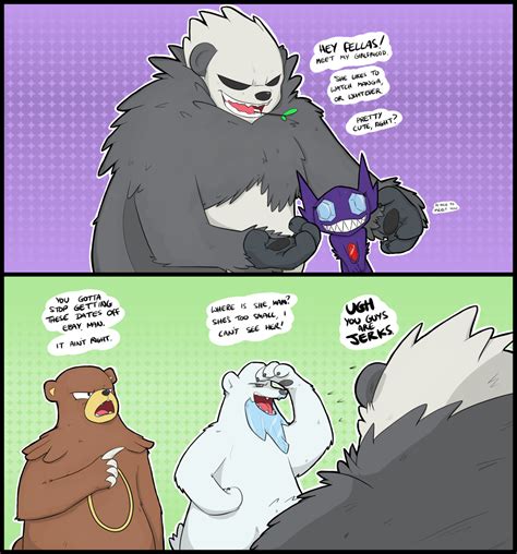 Sableye Ursaring Pangoro And Beartic Pokemon Drawn By