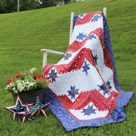 Stars Stripes Quilts Of Valor Pattern Tutorial Quilt Addicts Anonymous