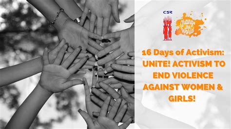 16 Days Of Activism 2022 Csr India