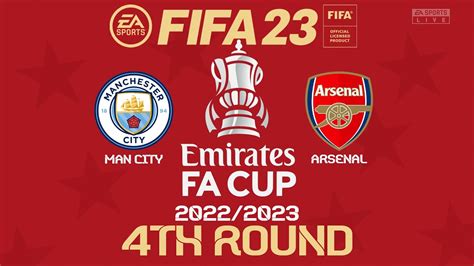 Fifa 23 Manchester City Vs Arsenal Fa Cup 2223 4th Round Ps4 Full