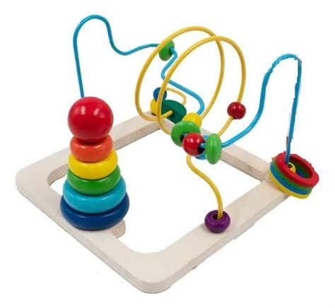 Brinquedo Aramado Torre Rainbow Pirâmide Didático Montessori MercadoLivre