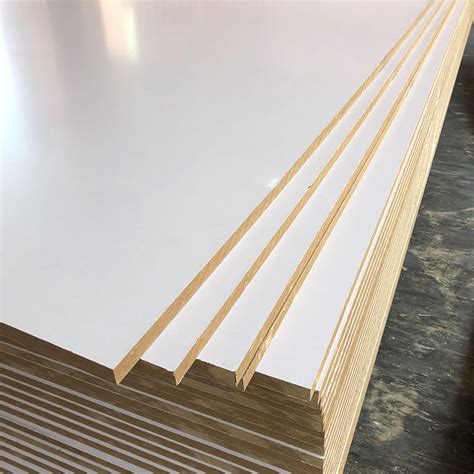 White High Gloss Melamine Mdf Board Fibreboard Manufacturers