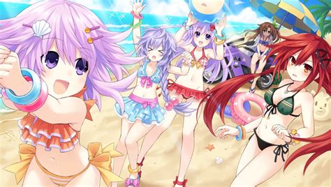 Neptune Nepgear Tennouboshi Uzume If Pururut And 1 More Neptune And 1 More Drawn By