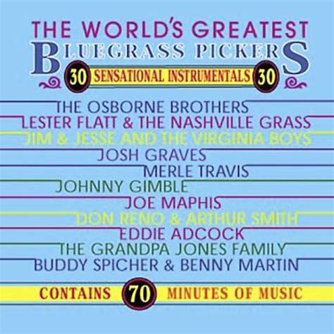 World S Greatest Bluegrass Pickers Various Cds And Vinyl