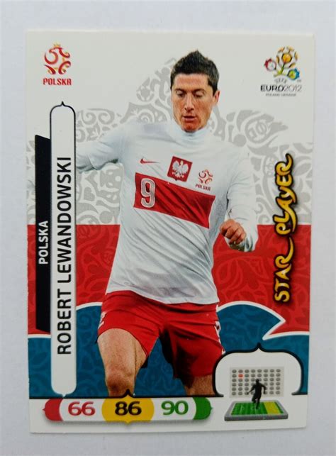 Robert Lewandowski Karta Panini Euro 2012 Tyczyn Kup Teraz Na