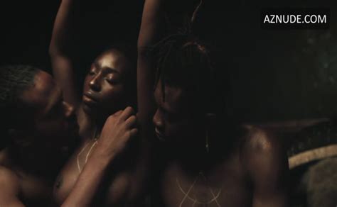 Jade Elliot Nadia Balogou Breasts Lesbian Scene In Random Acts Of Flyness Aznude