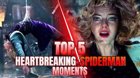 Top 5 Spider Man Scenes That Left Everyone In Tears H E R O V E R S E Youtube