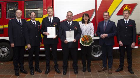 Feuerwehr Werth ehrt langjährige Mitglieder Isselburg Live