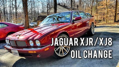 Jaguar XJR XJ8 XJ XKR XK8 How To Change Engine Oil Replace Air