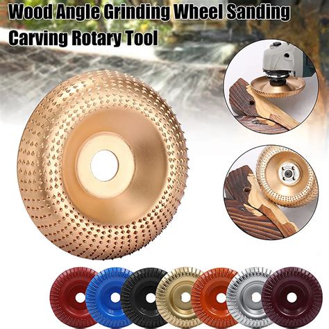 Wood Angle Grinding Wheel Sanding Carving Rotary Tool Abrasive Disc For