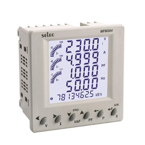 SELEC MFM384 With RS485 Communication Digital Three Phase