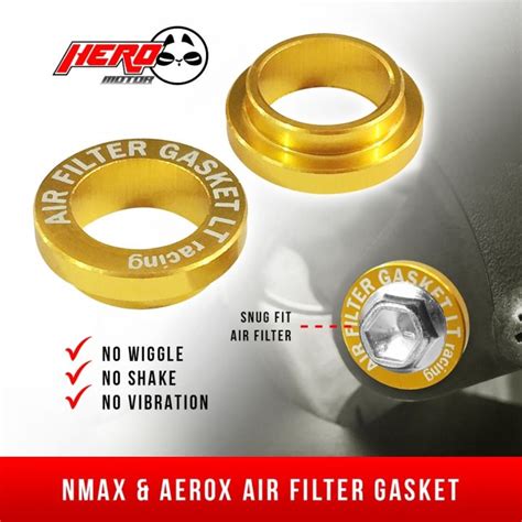 In Stock Yamaha Nmax Aerox V Air Filter Gasket Bushing Pcs Lazada Ph