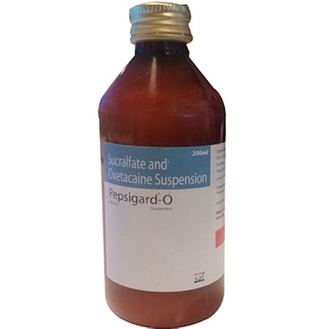 Pepsigard O Suspension 200 Ml Price Uses Side Effects Composition