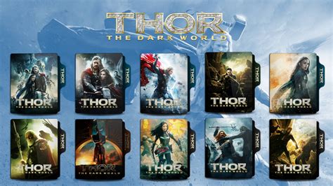 Thor The Dark World Folder Icon By Faelpessoal On Deviantart