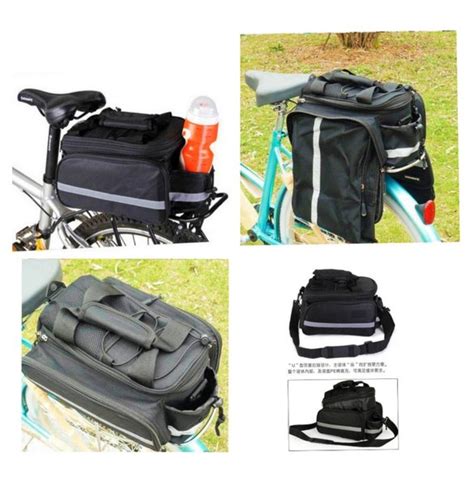 Jual Tas Bagasi Pannier Triple Sepeda Touring Waterproof Bag Carrier