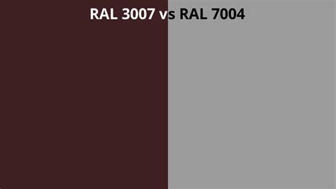 Ral 3007 Vs 7004 Ral Colour Chart Uk