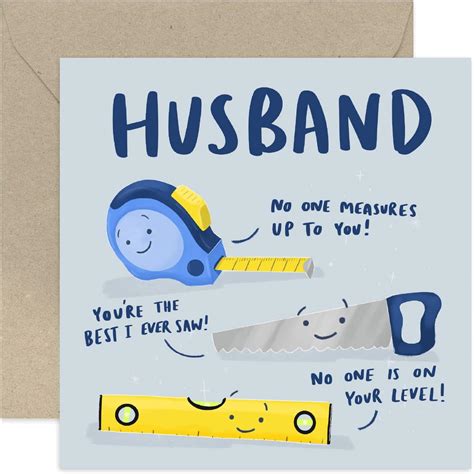 Amazon Old English Co No One Measures Up To You Card For Husband