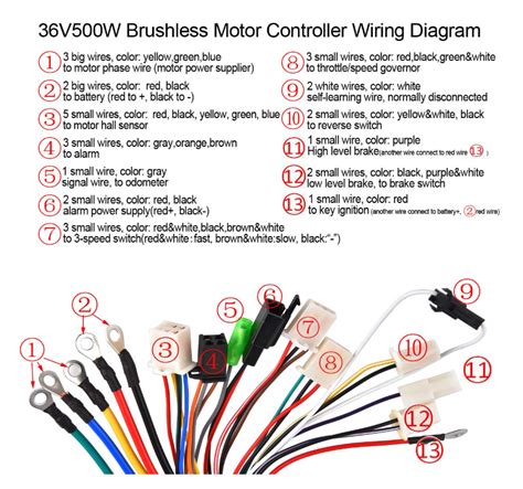 Ancheer Electric Bike Wiring Diagram