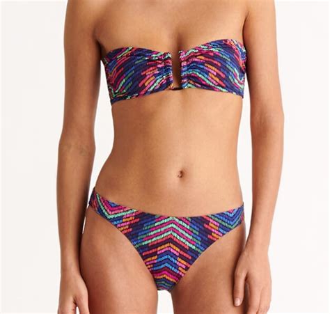 Eres Artifice Classic Bikini Briefs Arc En Ciel Print Soleil Toile