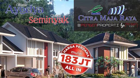 Lokasi Cluster Ayodya Seminyak Citra Maja Raya Launching Maret