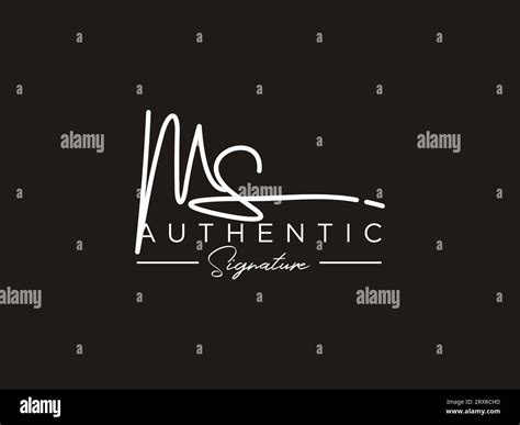 Ms Signature Logo Hi Res Stock Photography And Images Alamy