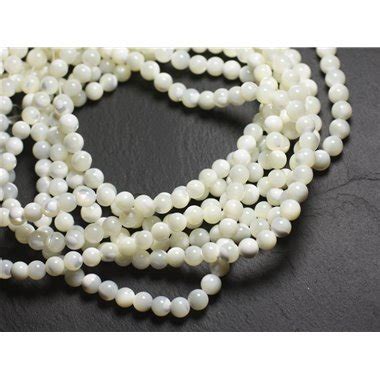 Perles Nacre Naturelle