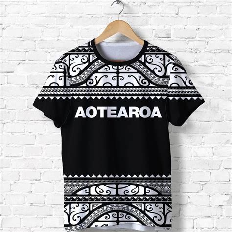 Aio Pride New Zealand Maori Shirt Aotearoa Silver Fern T Shirt Whit