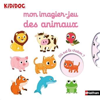 Amazon Mon Imagier Jeu Des Animaux Choux Nathalie