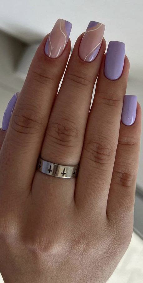 Purple Acrylic Nails Spring Acrylic Nails Classy Acrylic Nails Short