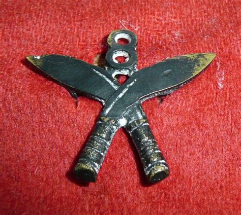 The Quartermaster S Store Ww Th Gurkha Rifles Felt Slouch Hat Badge